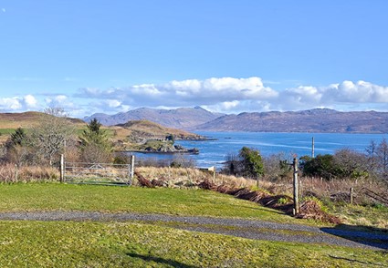 View from Halfpenny Cottage, Isle of Skye